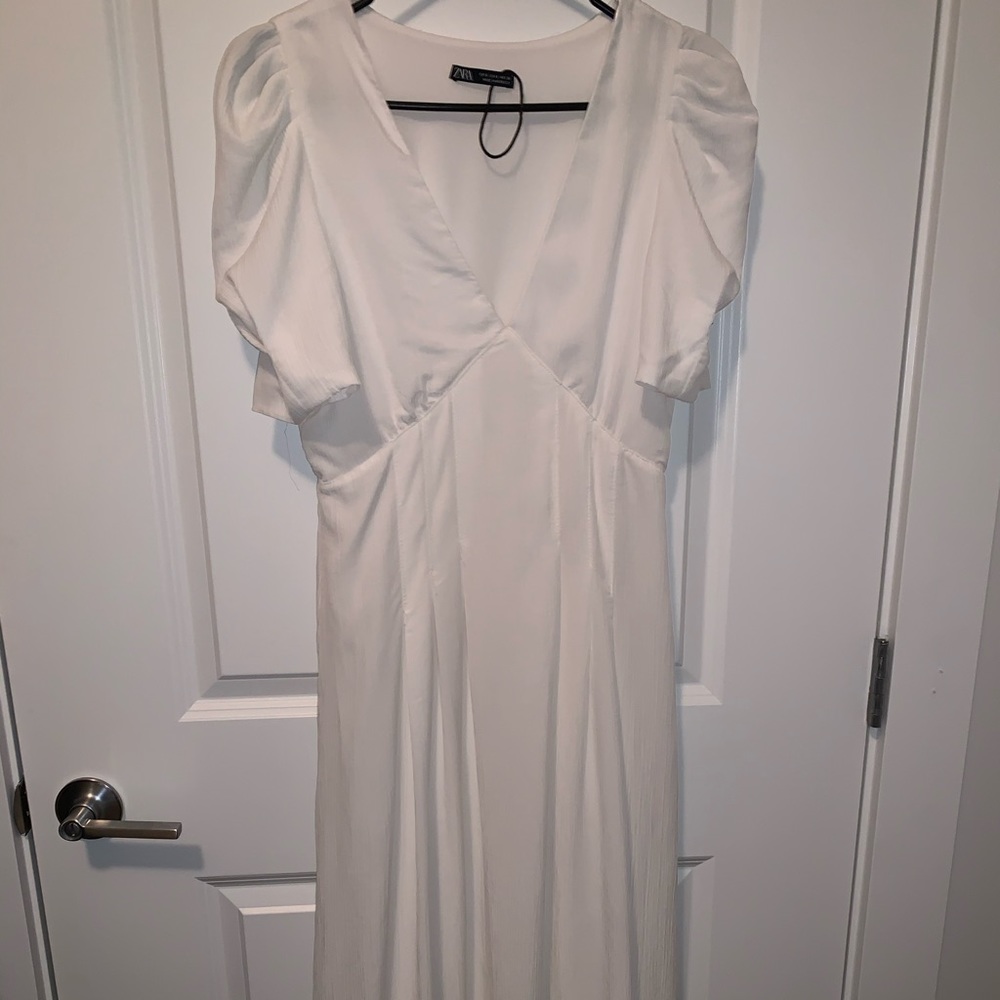 White beautiful dress